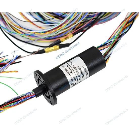 Capsule Slip Ring With HDMI PLA RS422 and Ethernet Signal